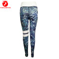 Factory sale price solid color fashion women bulk black legging